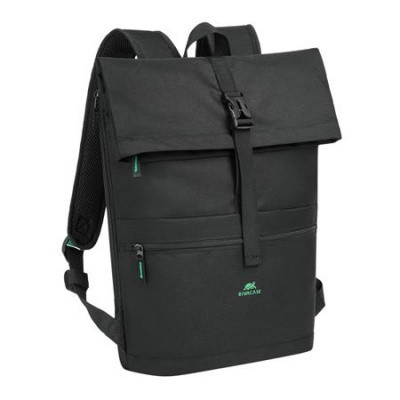 Notebook hátizsák, 15,6", rolltop, 15L, RIVACASE "Gremio ECO 5567", fekete